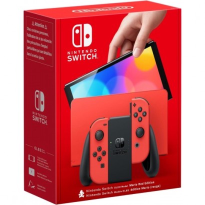 Nintendo Switch OLED Rojo...