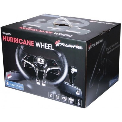 Volante Hurricane Flashfire Racing Wheel Oficial Ps3/Ps4