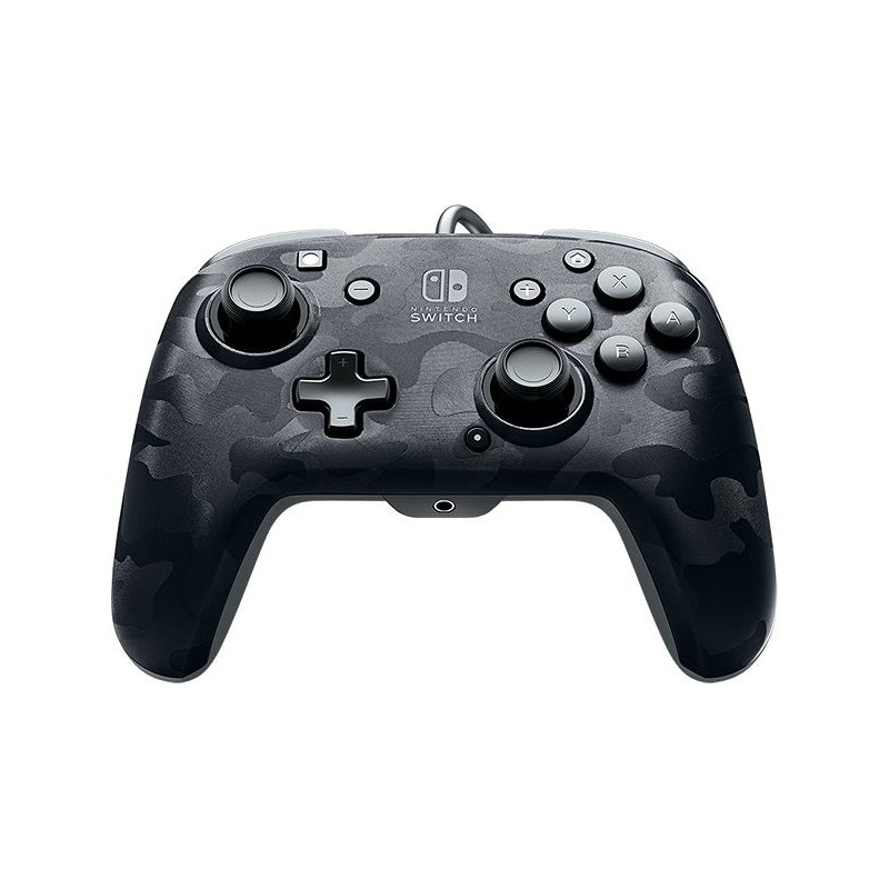 Mando PDP Faceoff Deluxe + Audio Controller negro Switch