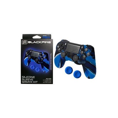 Silicone Sleeve Gamer Kit Blackfire Ps4
