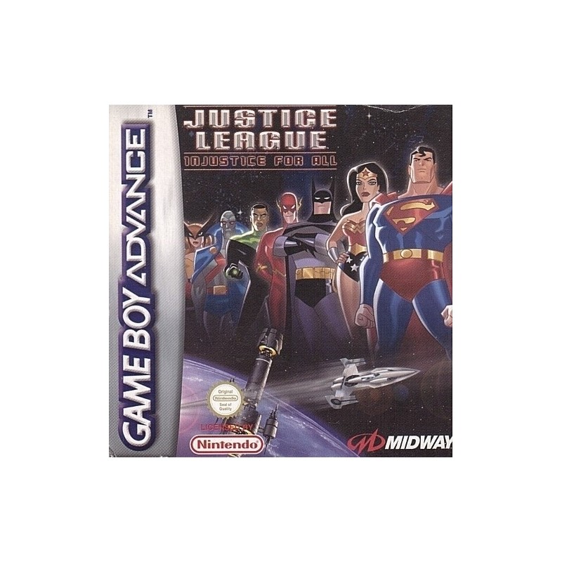 Justice League Injustice For All Gameboy Advance