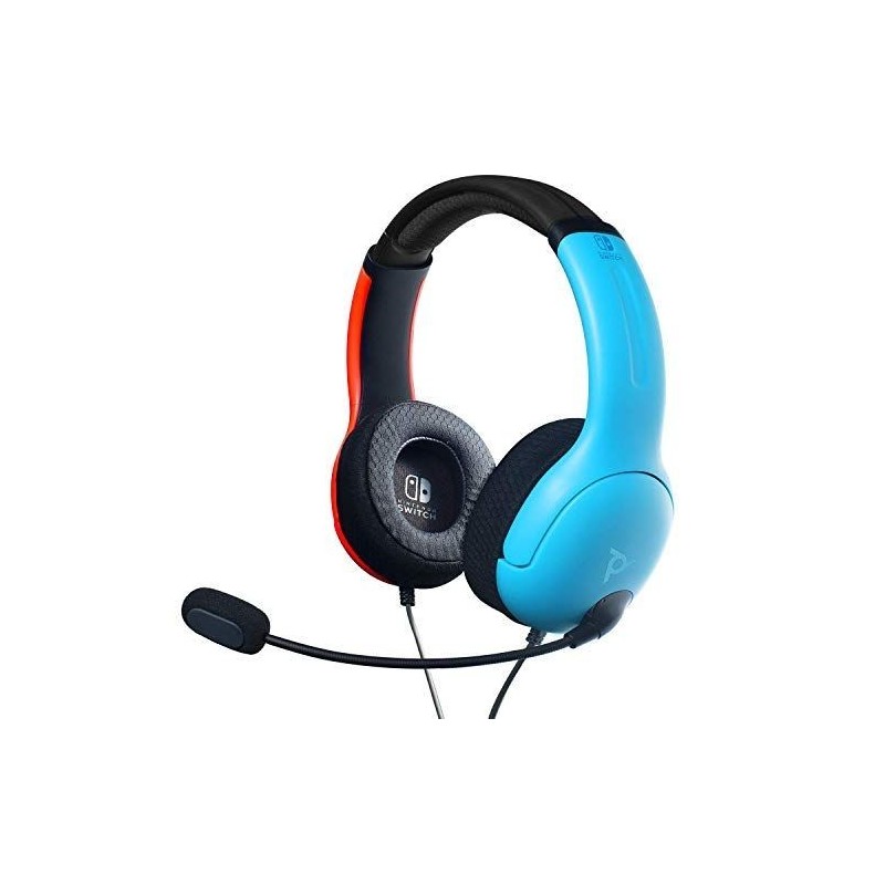 Auricular Wired Azul y Rojo Gaming Switch