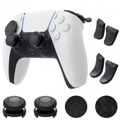 Pack Precission Triggers & Grips Blackfire 8 in 1  Ps5