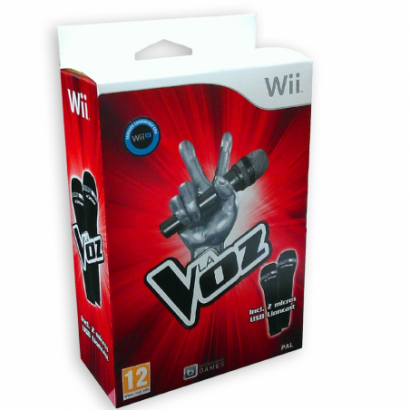 LA VOZ +  2 MIC. (TELE 5) WII