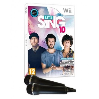 Let's Sing 10 + 2 micros Wii