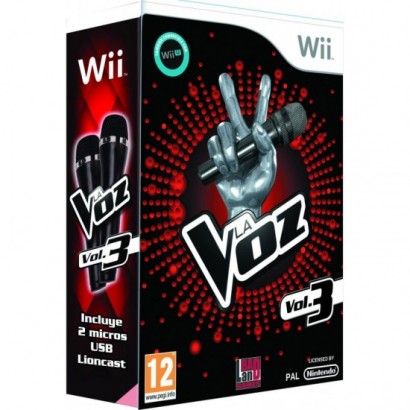 LA VOZ VOL 3+MICROS Wii