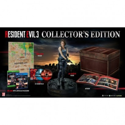 RESIDENT EVIL 3 REMAKE COLLECTORS PS4