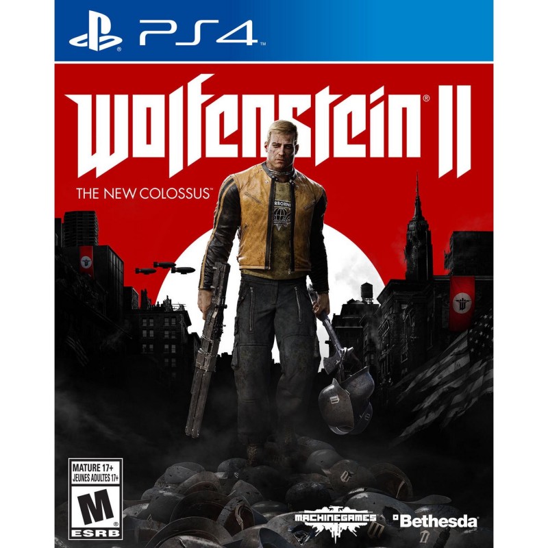 WOLFENSTIN 2 THE NEW COLOSSUS PS4