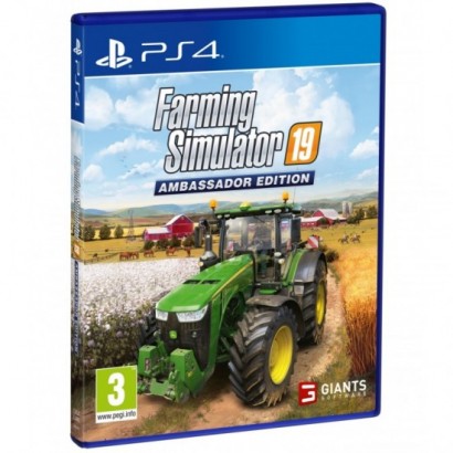 Farming Simulator 19 Ambassador Edition Ps4