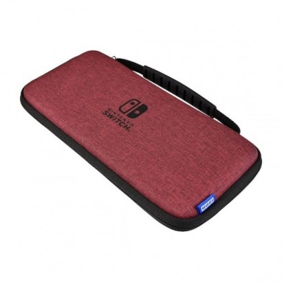 FUNDA RIGIDA COMPACTA MORADA SWITCH OLED
