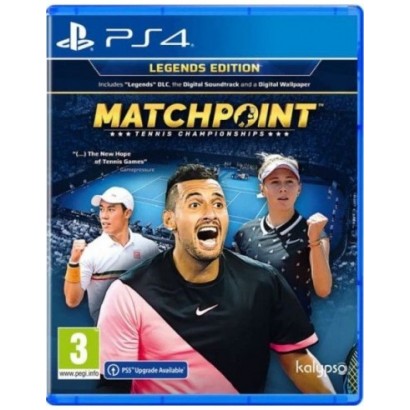 MATCHPOINT TENNIS CHAMPIONSHIPS PS4