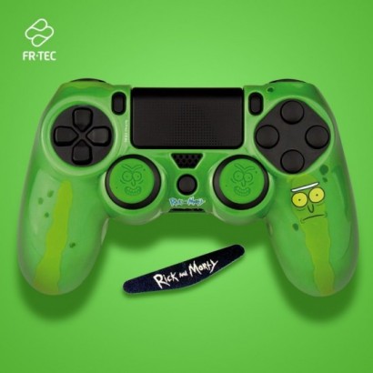 Funda Silicona RICK AND MORTY COMBO PACK PICKLE RICK PS4