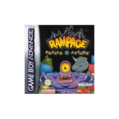 RAMPAGE PUZZLE ATTACK GAME...